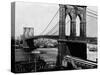 Brooklyn Bridge, New York-null-Stretched Canvas