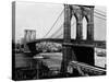 Brooklyn Bridge, New York-null-Stretched Canvas