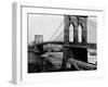 Brooklyn Bridge, New York-null-Framed Premium Photographic Print