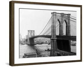 Brooklyn Bridge, New York-null-Framed Photographic Print