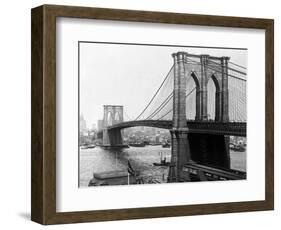 Brooklyn Bridge, New York-null-Framed Photographic Print