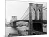 Brooklyn Bridge, New York-null-Mounted Photographic Print