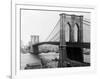 Brooklyn Bridge, New York-null-Framed Photographic Print