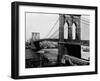 Brooklyn Bridge, New York-null-Framed Photographic Print