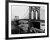 Brooklyn Bridge, New York-null-Framed Photographic Print