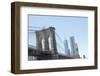 Brooklyn Bridge, New York.-Tom Norring-Framed Photographic Print