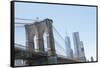 Brooklyn Bridge, New York.-Tom Norring-Framed Stretched Canvas
