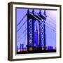 Brooklyn Bridge, New York-Tosh-Framed Art Print