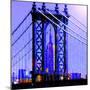 Brooklyn Bridge, New York-Tosh-Mounted Art Print