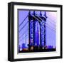 Brooklyn Bridge, New York-Tosh-Framed Art Print