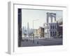 Brooklyn Bridge, New York-Julian Barrow-Framed Giclee Print