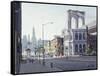 Brooklyn Bridge, New York-Julian Barrow-Framed Stretched Canvas