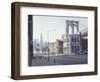 Brooklyn Bridge, New York-Julian Barrow-Framed Giclee Print