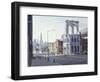 Brooklyn Bridge, New York-Julian Barrow-Framed Giclee Print