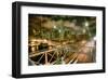 Brooklyn Bridge NewYork Skyline-null-Framed Art Print