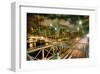 Brooklyn Bridge NewYork Skyline-null-Framed Art Print