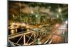 Brooklyn Bridge NewYork Skyline-null-Mounted Art Print