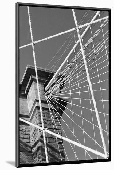 Brooklyn Bridge no.3-Alfred Eisenstaedt-Mounted Photographic Print