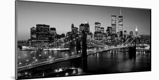 Brooklyn Bridge, NYC-Richard Berenholtz-Mounted Art Print