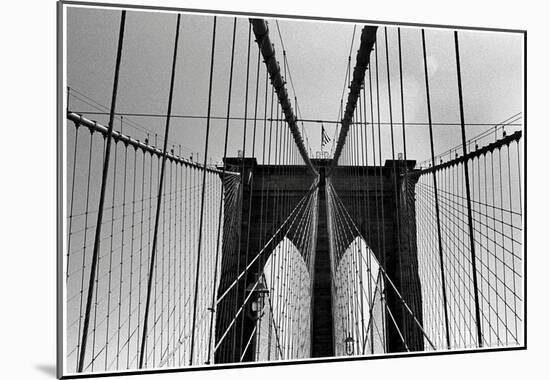 Brooklyn Bridge NYC-null-Mounted Poster