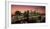 Brooklyn Bridge, NYC-Richard Berenholtz-Framed Art Print