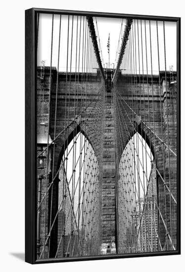 Brooklyn Bridge, NYC-Jeff Pica-Framed Photographic Print