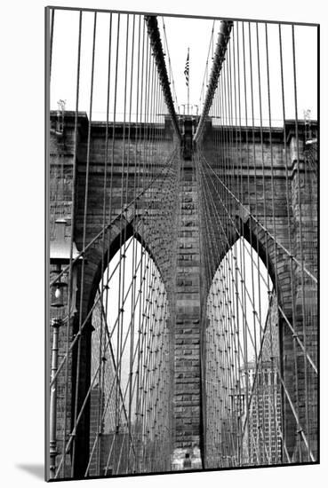 Brooklyn Bridge, NYC-Jeff Pica-Mounted Photographic Print