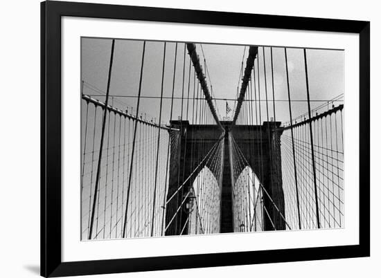 Brooklyn Bridge NYC-null-Framed Photo