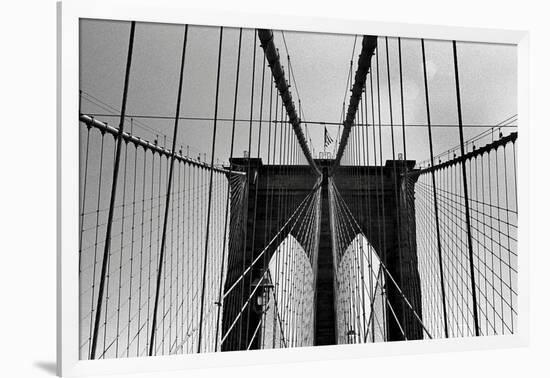 Brooklyn Bridge NYC-null-Framed Photo