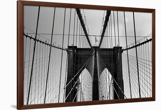 Brooklyn Bridge NYC-null-Framed Photo