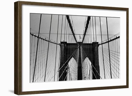 Brooklyn Bridge NYC-null-Framed Photo