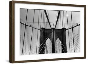 Brooklyn Bridge NYC-null-Framed Photo