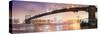 Brooklyn Bridge Pano 1-Moises Levy-Stretched Canvas