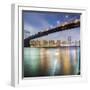 Brooklyn Bridge Pano 2 2 of 3-Moises Levy-Framed Photographic Print