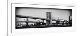 Brooklyn Bridge - Panoramic Lanscape - Manhattan - New York City - United States-Philippe Hugonnard-Framed Photographic Print