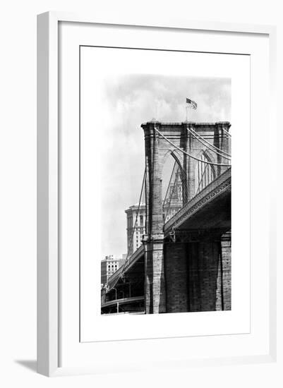 Brooklyn Bridge Perspective-Phil Maier-Framed Photographic Print