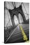 Brooklyn Bridge - Pop-Moises Levy-Stretched Canvas