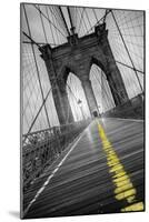 Brooklyn Bridge - Pop-Moises Levy-Mounted Photographic Print