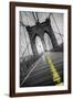 Brooklyn Bridge - Pop-Moises Levy-Framed Photographic Print