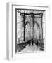 Brooklyn Bridge Promenade, 1898-Science Source-Framed Giclee Print