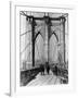 Brooklyn Bridge Promenade, 1898-Science Source-Framed Giclee Print