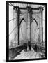 Brooklyn Bridge Promenade, 1898-Science Source-Framed Giclee Print