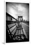 Brooklyn Bridge Promenade-Jessica Jenney-Framed Giclee Print