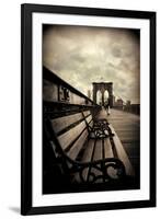 Brooklyn Bridge Respite-Jessica Jenney-Framed Giclee Print
