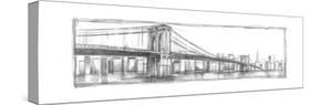 Brooklyn Bridge Sketch-Ethan Harper-Stretched Canvas