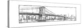 Brooklyn Bridge Sketch-Ethan Harper-Stretched Canvas