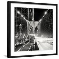 Brooklyn Bridge, Study 1, New York City, 2013-Marcin Stawiarz-Framed Art Print