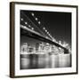 Brooklyn Bridge, Study 3, New York City, 2013-Marcin Stawiarz-Framed Art Print