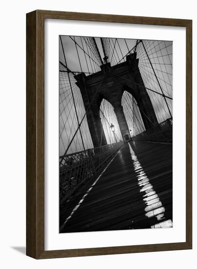 Brooklyn Bridge Study I-Moises Levy-Framed Photographic Print