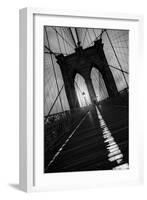 Brooklyn Bridge Study I-Moises Levy-Framed Photographic Print